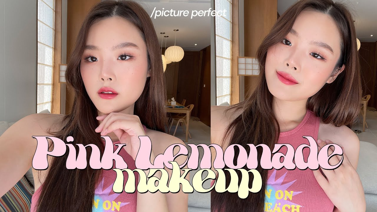 Pink Lemonade Makeup 💖 ลุคต้อนรับซัมเมอร์ เซลฟี่ขึ้นกล้องสุดๆ | Chacha Natcha