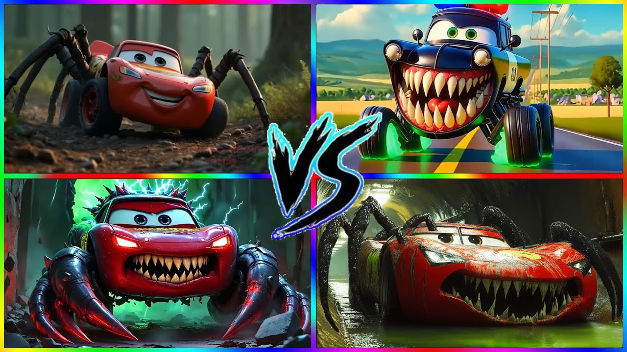 Lightning McQueen Rush Challenge ⚡️ | Crazy Colors & Fun Race!