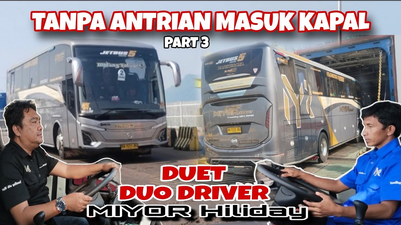 TANPA ANTRI, LANGSUNG MASUK KAPAL‼️Trip Padang - Jawa Tengah with MIYOR Bintang Talawi PART 3