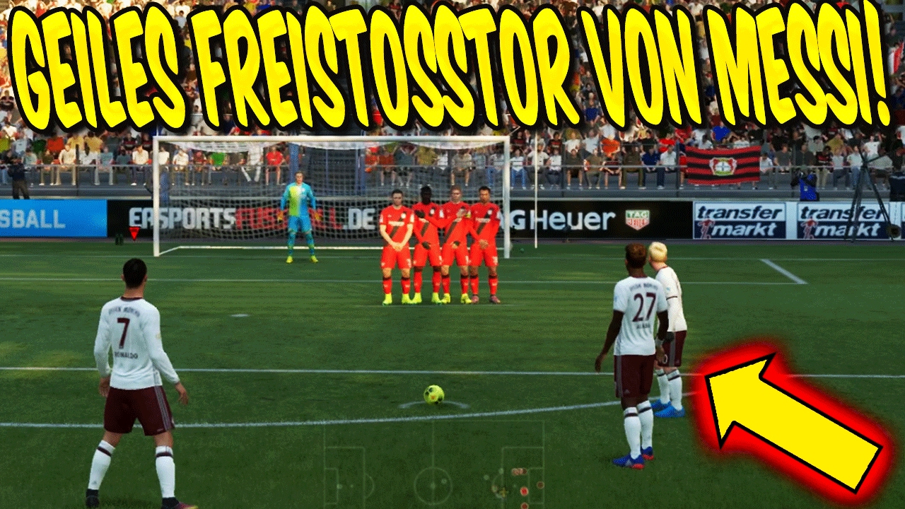 FIFA 17 KARRIEREMODUS - GEILES FREISTOßTOR von MESSI! ⚽⛔️😝 - GAMEPLAY BAYERN KARRIERE (DEUTSCH) #81