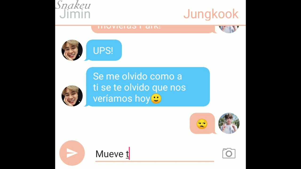 Fake Chat. Jikook/Kookmin