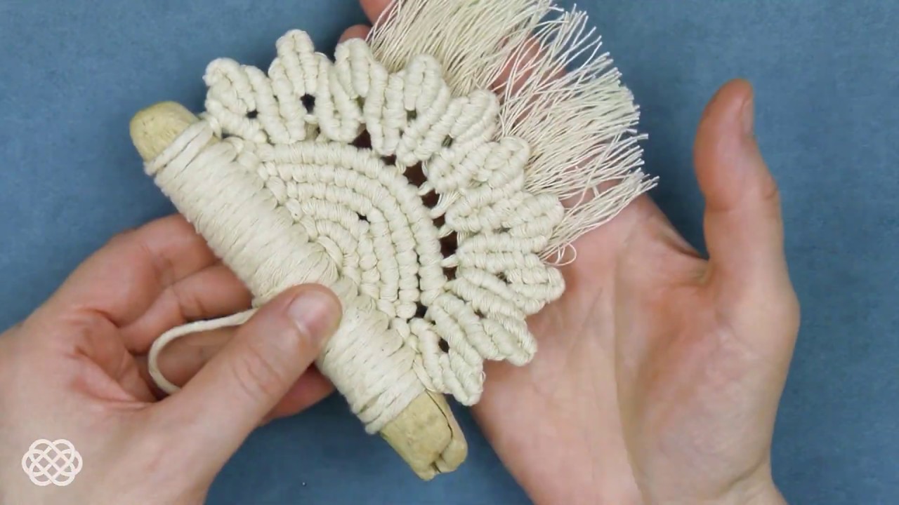HALF SUN ☀️ MINI WALL HANGING BY MACRAME SCHOOL