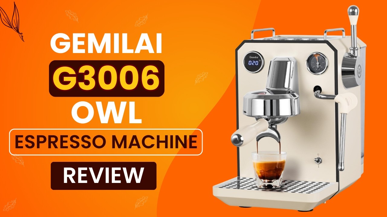 Gemilai G3006 Owl Espresso Machine Review
