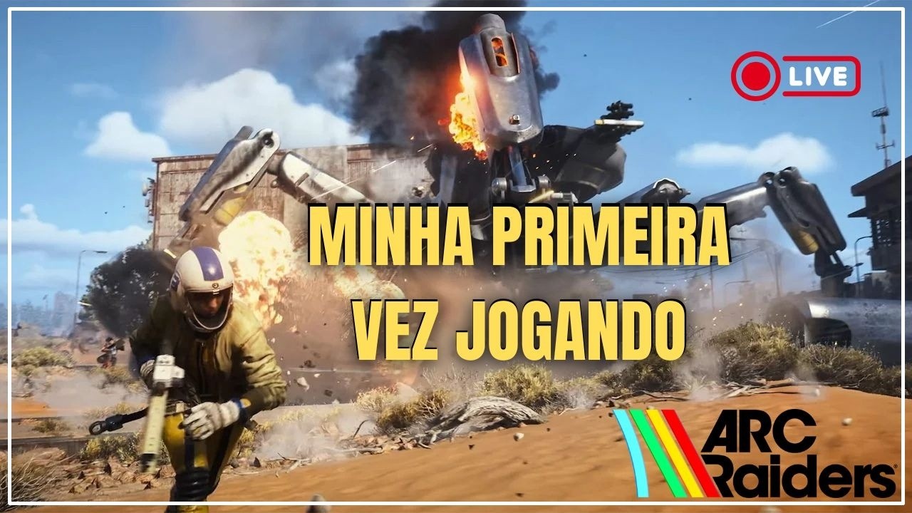 🔴 AO VIVO | TESTANDO ARC RAIDERS pela PRIMEIRA VEZ 🔥