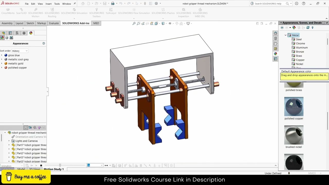Thread Gripper Mechanism