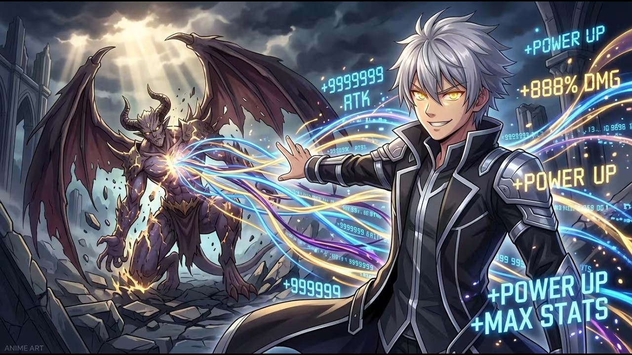 Every Hit Steals Stats, Every Skill Gets an 888% Buff!