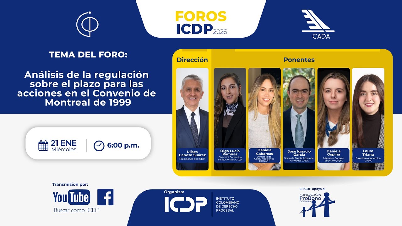 Análisis de la regulación sobre el plazo para las acciones en el Convenio de Montreal de 1999