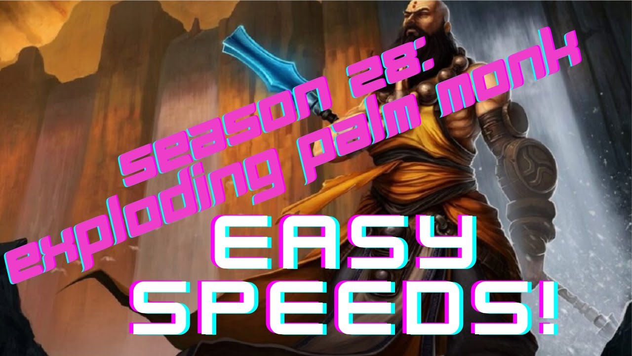 Diablo 3 Uliana Monk Build - Season 28. Speed farming set up. Destroy t16 and greater rifts!