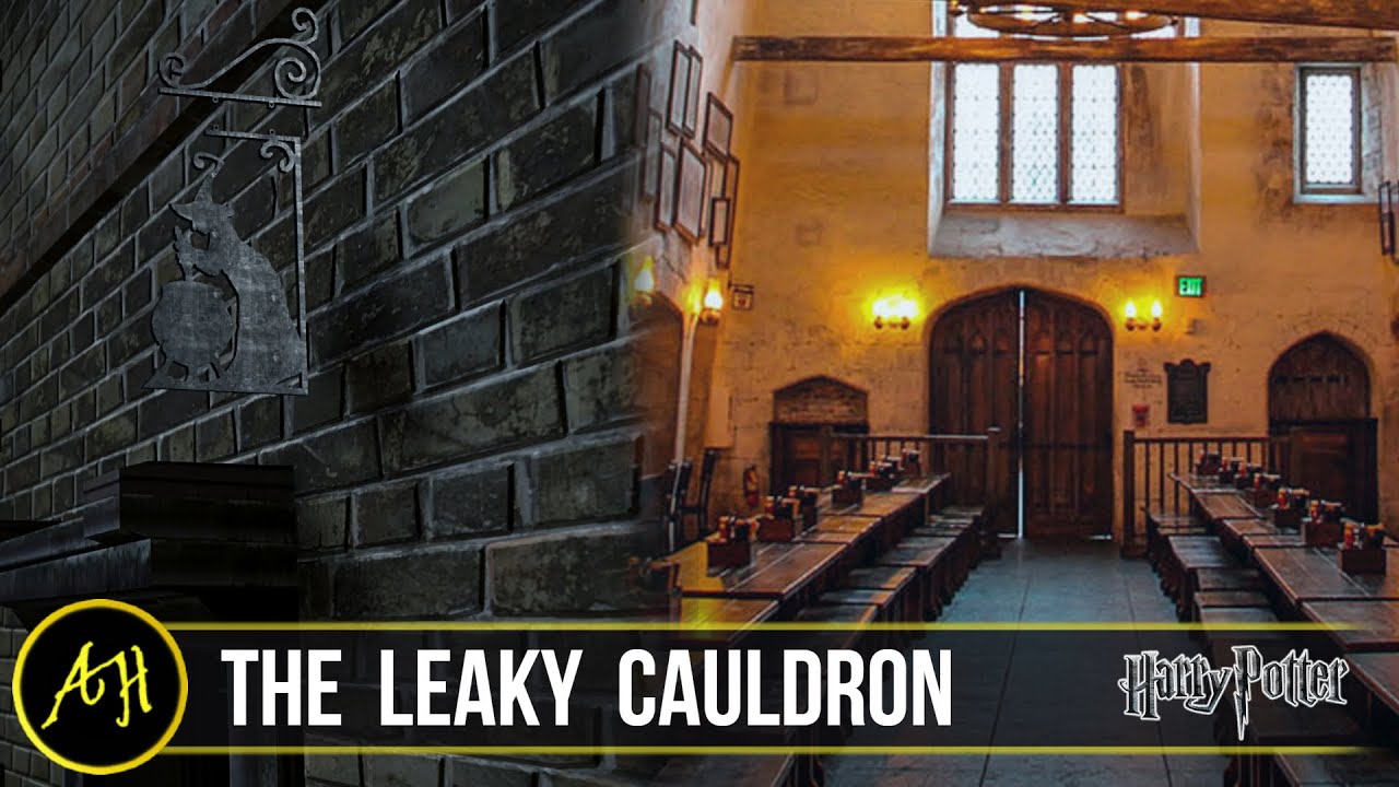 ⚡️ Harry Potter ASMR ⚡️ The Leaky Cauldron - [HD Animation & Ambience]