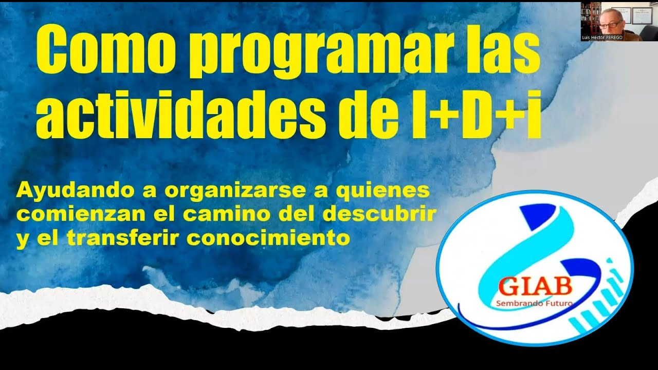 Cómo Programar Proyectos de I+D+i