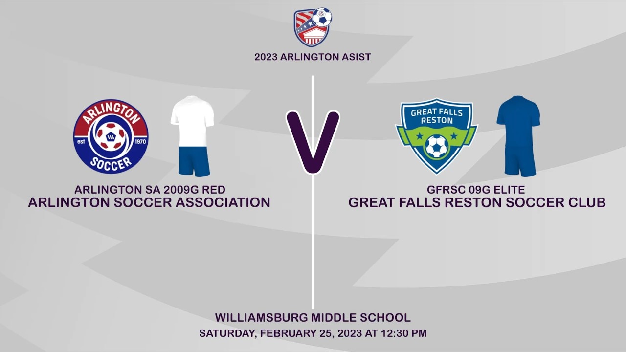 02  - Arlington Soccer Association Arlington SA 2009G Red