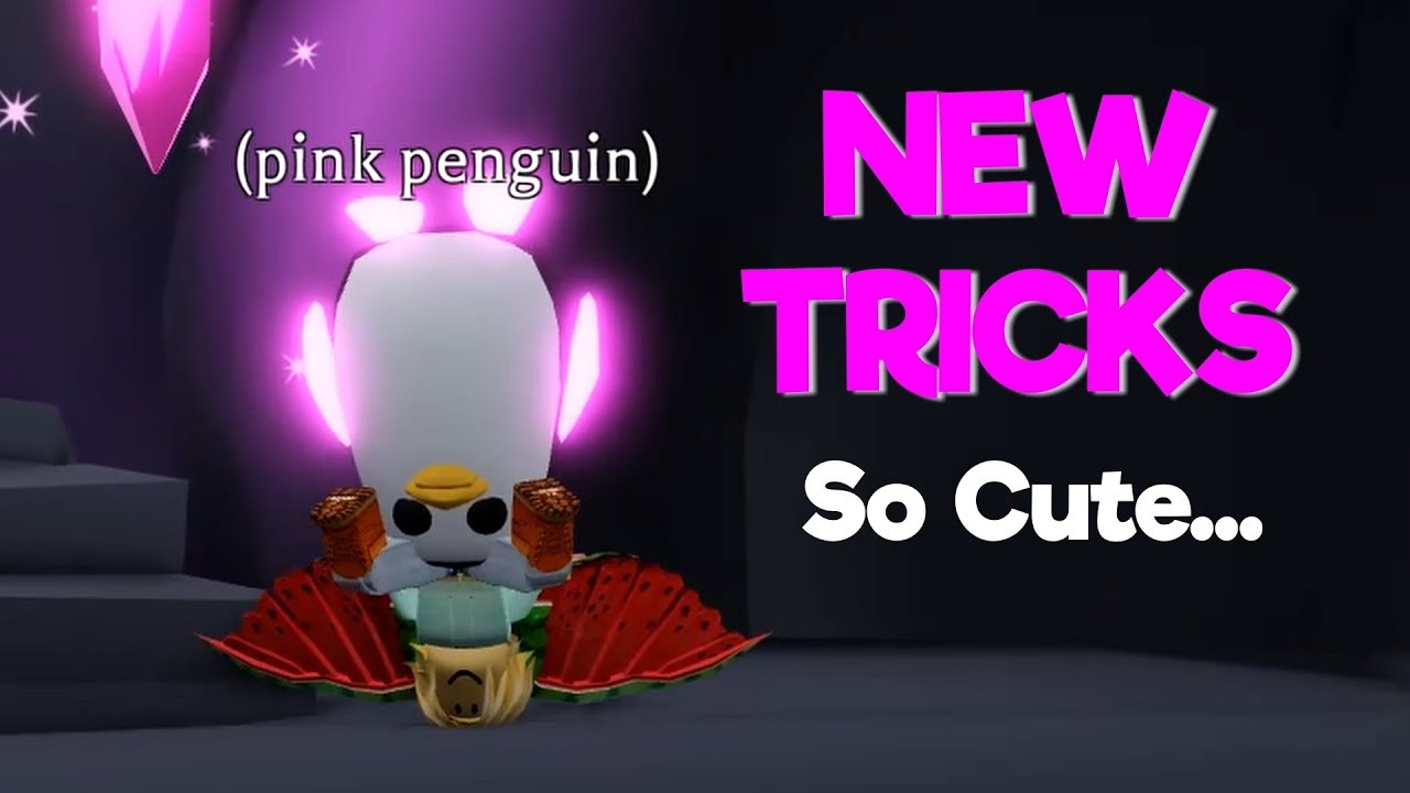 Adopt Neon Penguin and NEW Tricks