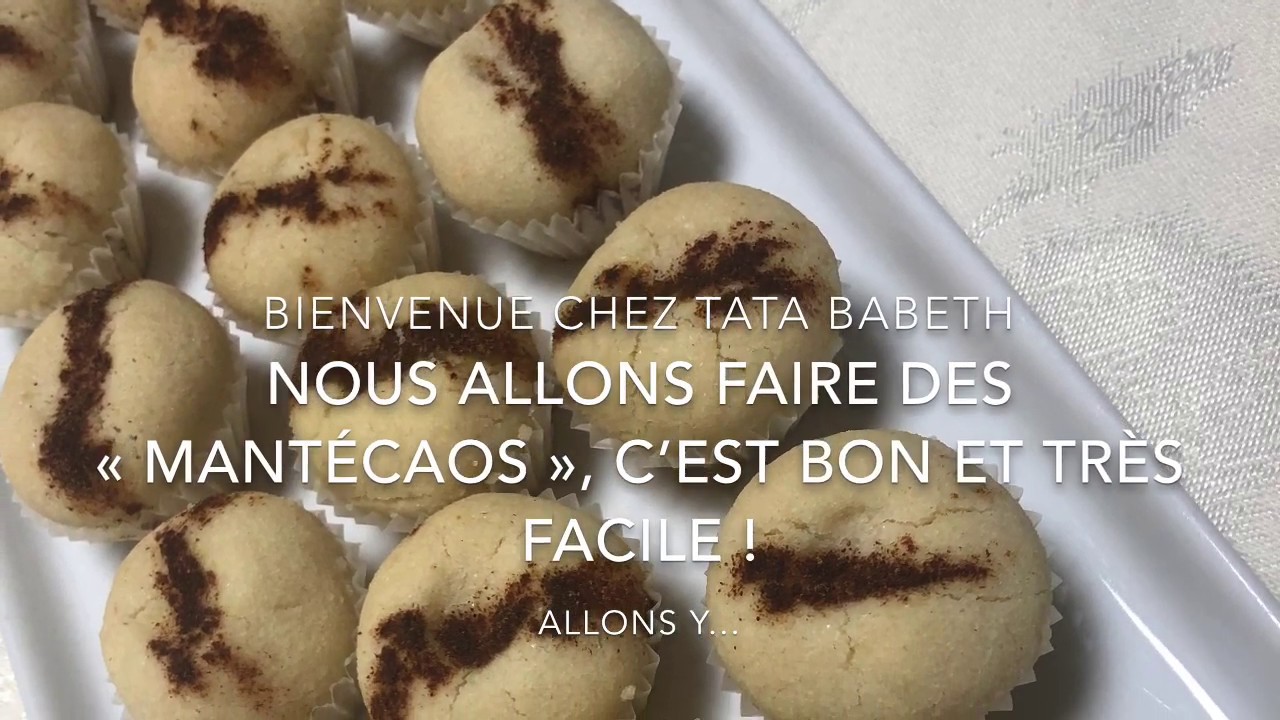 MANTECAOS | Biscuits faciles rapides et économiques