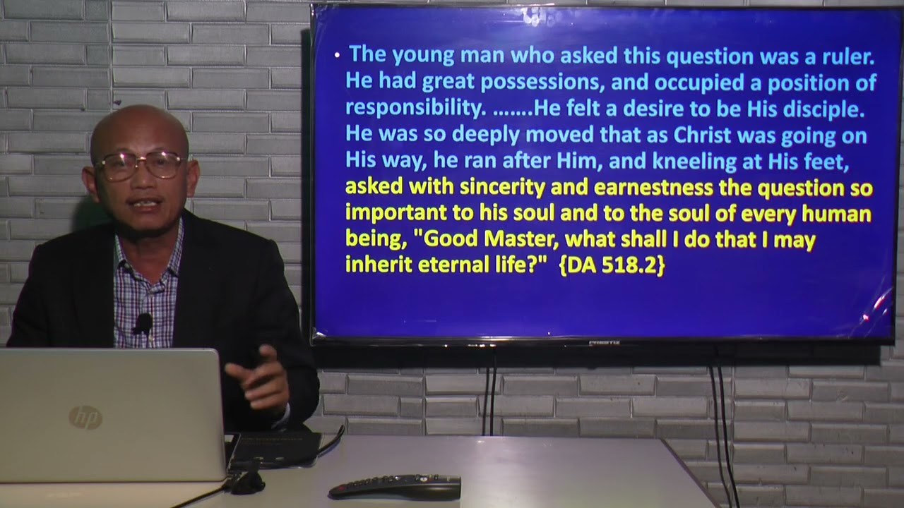 JESUS AND THE RICH YOUNG RULER  -  JUN LUMINGKIT