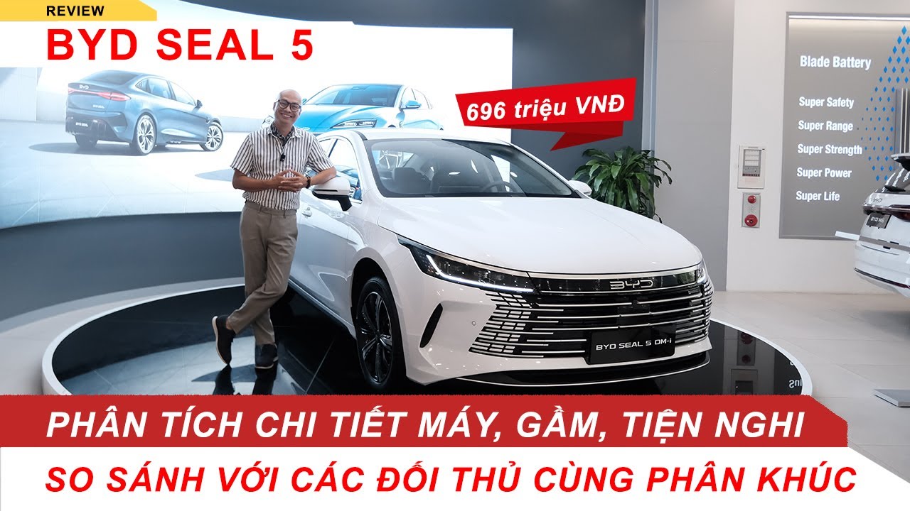 BYD Seal 5: Động cơ PHEV có thực sự ưu thế và ai sẽ phù hợp với chiếc sedan tiện nghi này?
