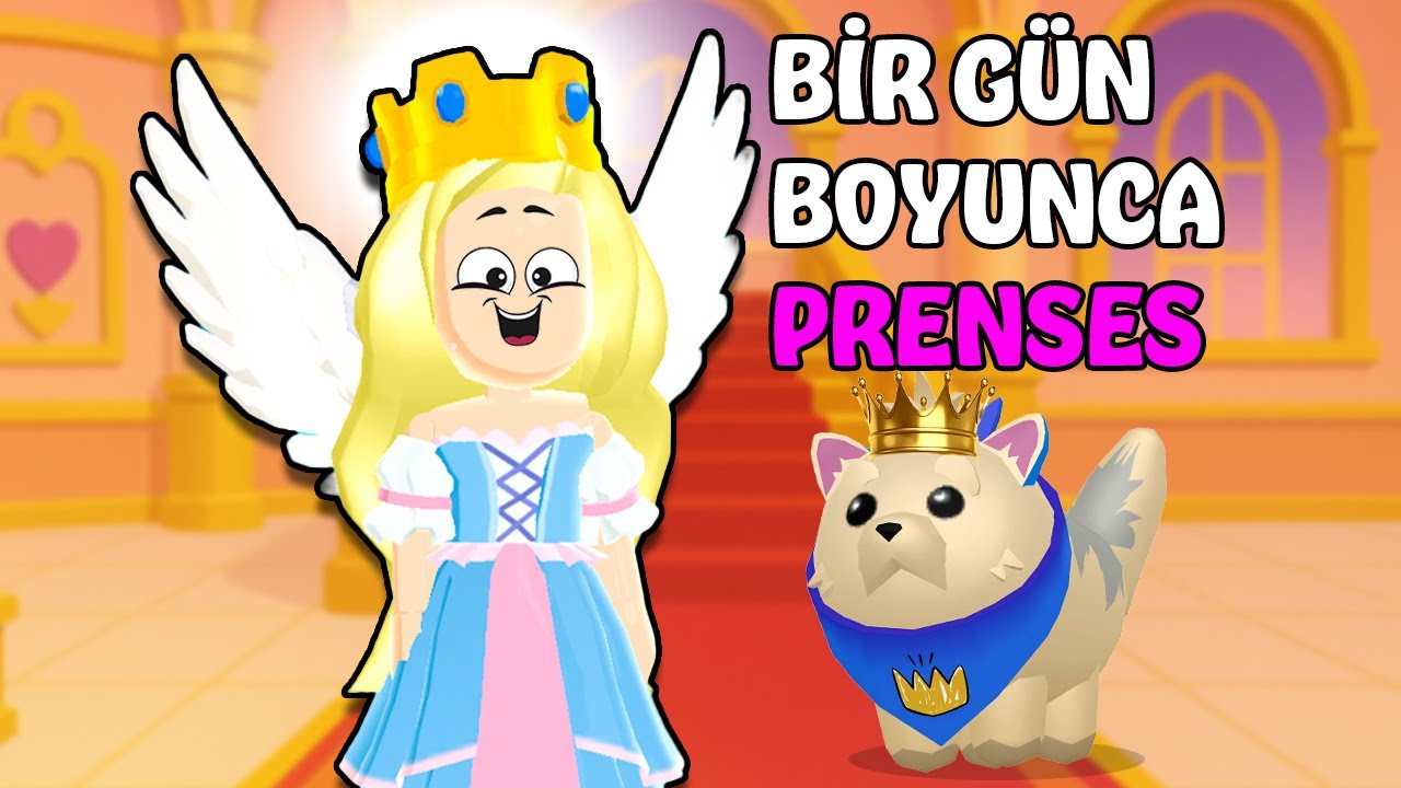 Bir GÜNLÜĞÜNE Gerçek PRENSES Oldum! 👑 -Cerendirella PK XD