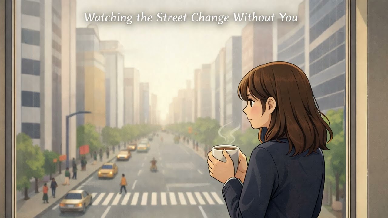 🪟 Watching the Street Change Without You｜Evening Window Silence【ZynthTone】