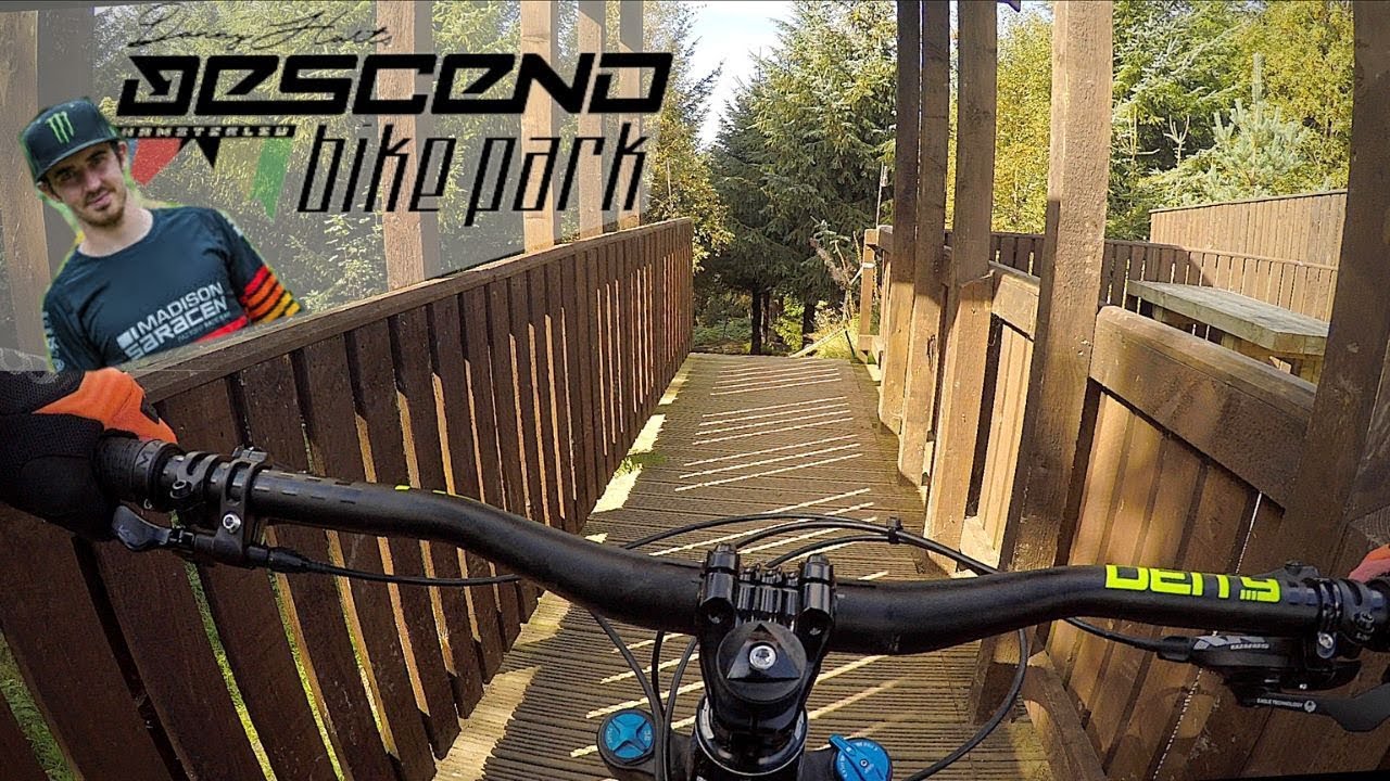 A Rip around Danny Harts Decend Bike Park!