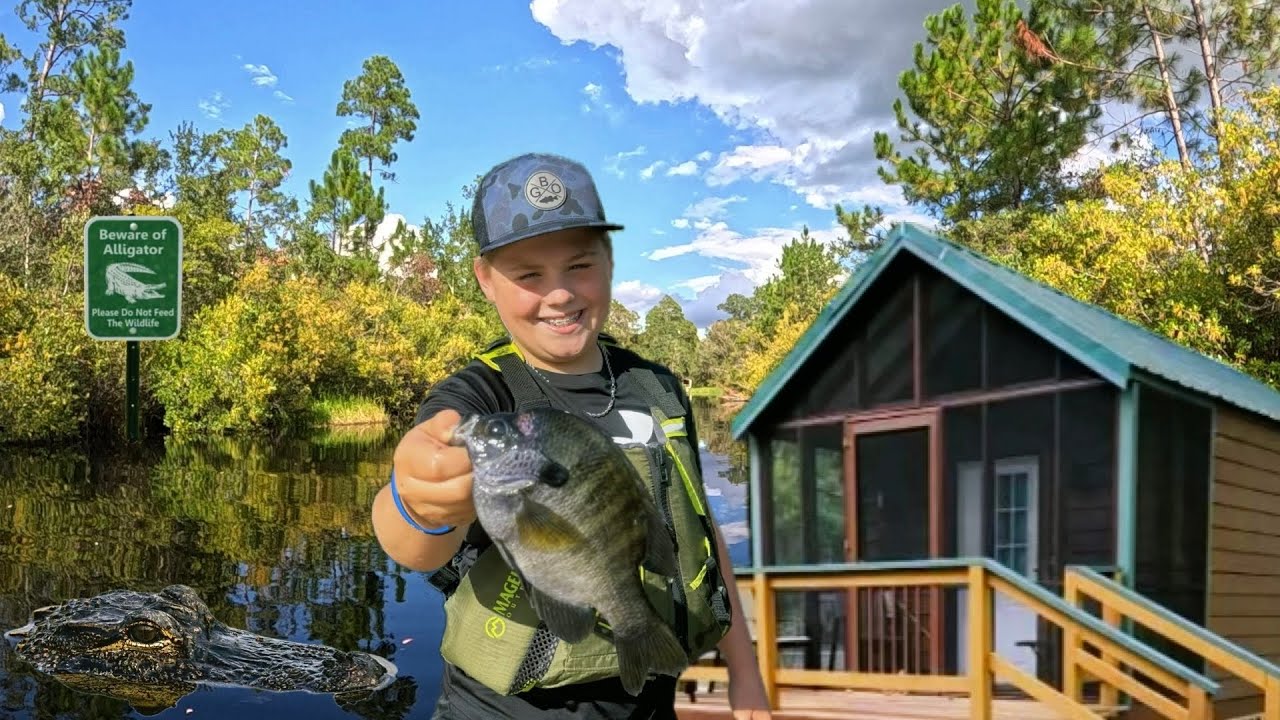 Exploring and Fishing The Okefenokee Swamp! We Climbed A Giant Tower And Visited An 1800&rsquo;s Homestead