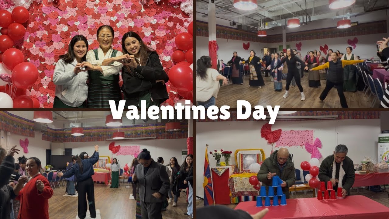 Love, Laughter & lil Sparkle 💕 || My Valentine’s Day ♥️|| Tibetan Vlogger