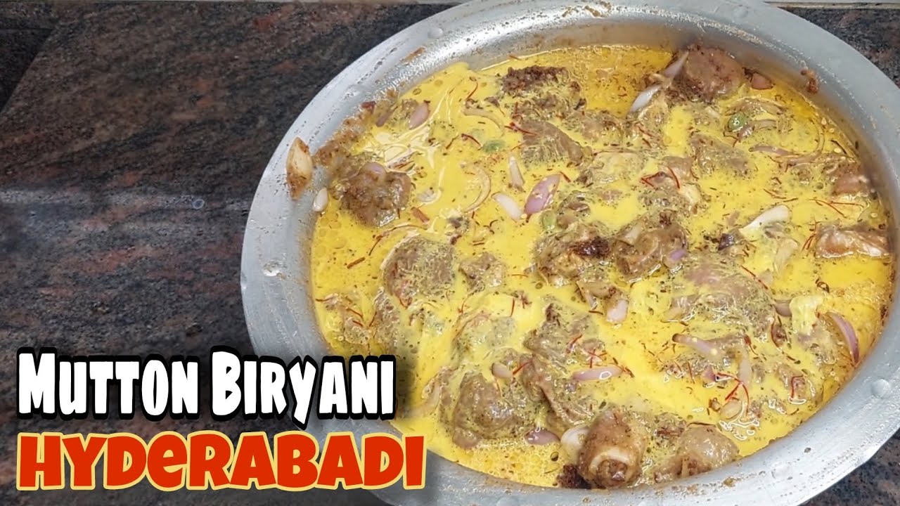 Mutton Biryani - HYDERABADI Mutton Biryani #muttonbiryani #biryani