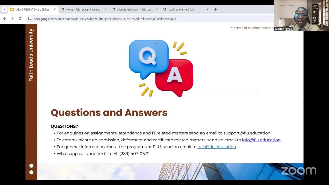 MBA 4 Orientation Webinar