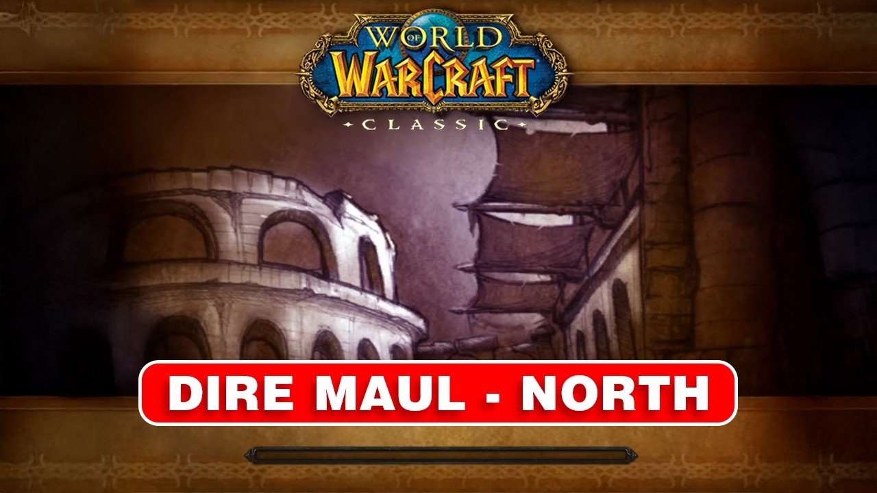 World of Warcraft Classic &ndash; Dire Maul North (56&ndash;60) &ndash; FULL RUN Walkthrough No Commentary Gameplay