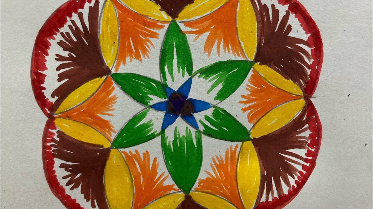 Rangoli ￼#Creation#Painting#Artwork#Drawing#Craft#Introduction