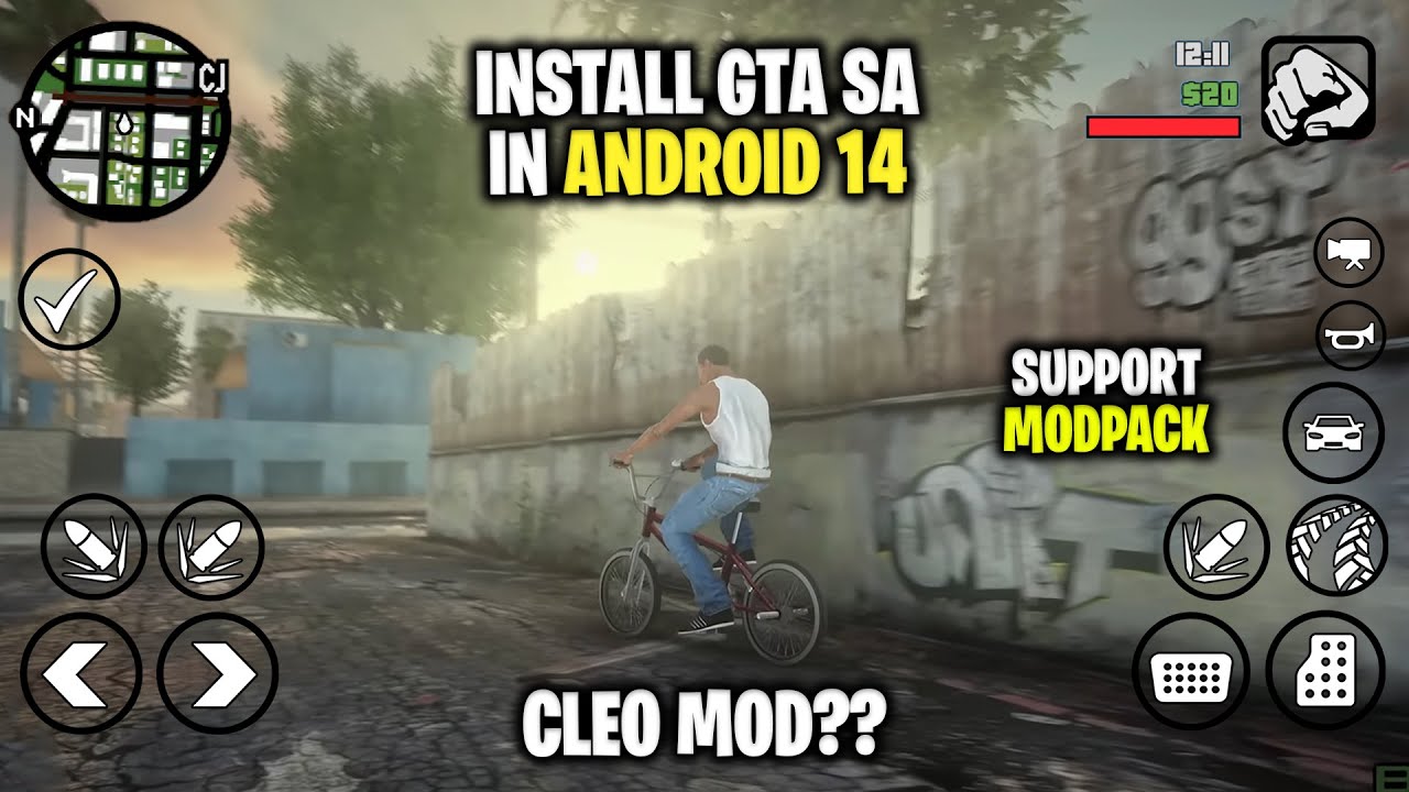 🔥 How to Install GTA SA on Android 14 with Full Modpack Support | 2025 Guide