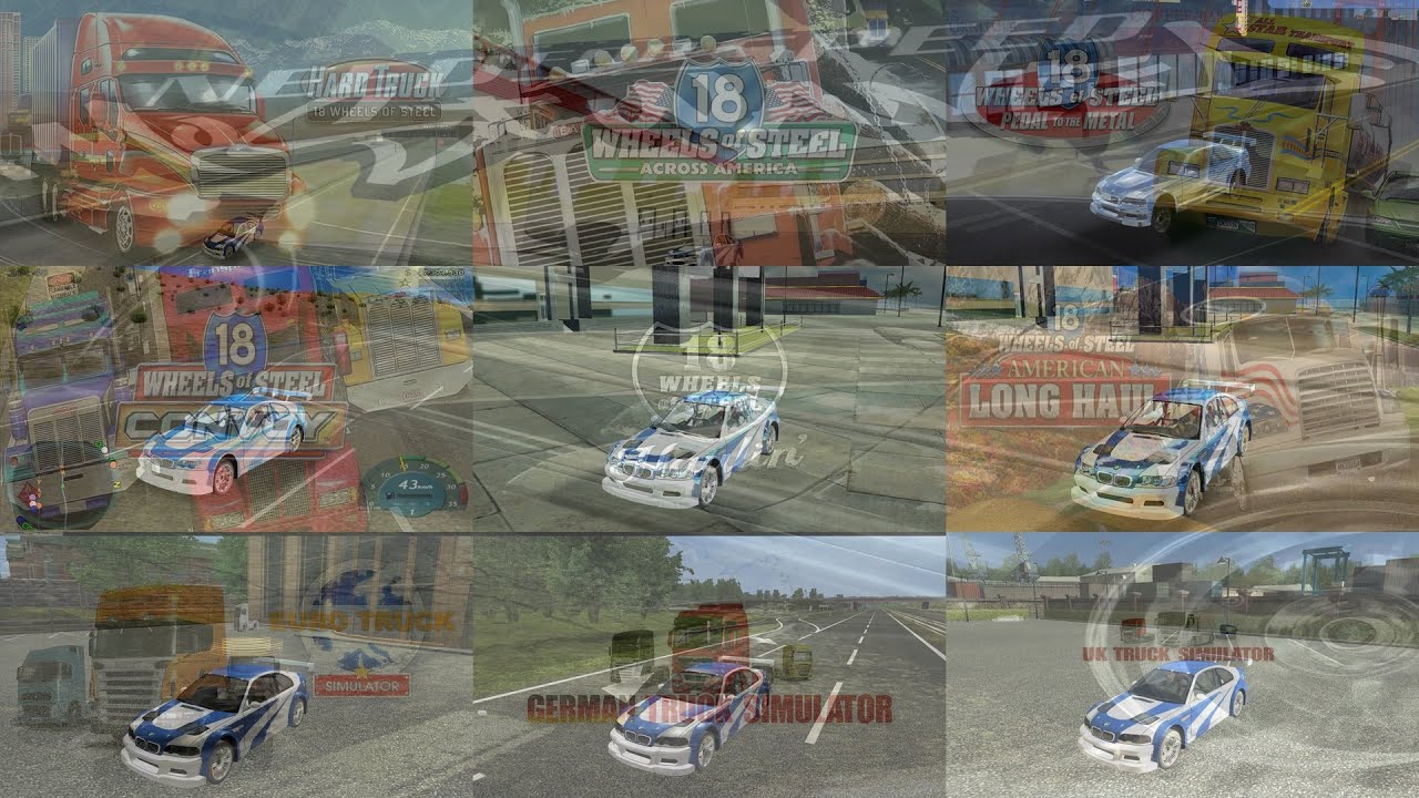 BMW M3 GTR E46 from Need for Speed: Most Wanted (2005) to Truck Simulator Games.