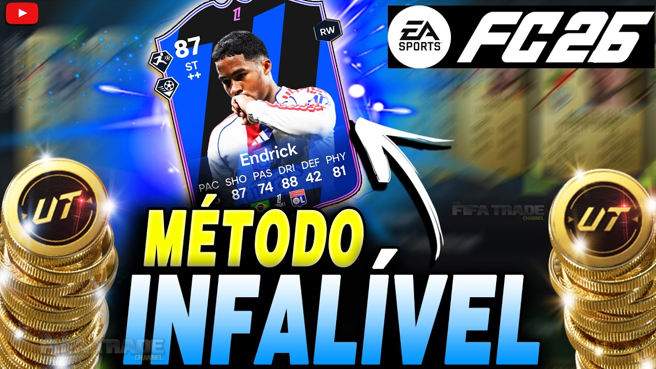 INICIANTE: COMO FAZER TRADE E GANHAR MILHARES DE COINS NO FC 26 ULTIMATE TEAM | FIFA TRADE CHANNEL