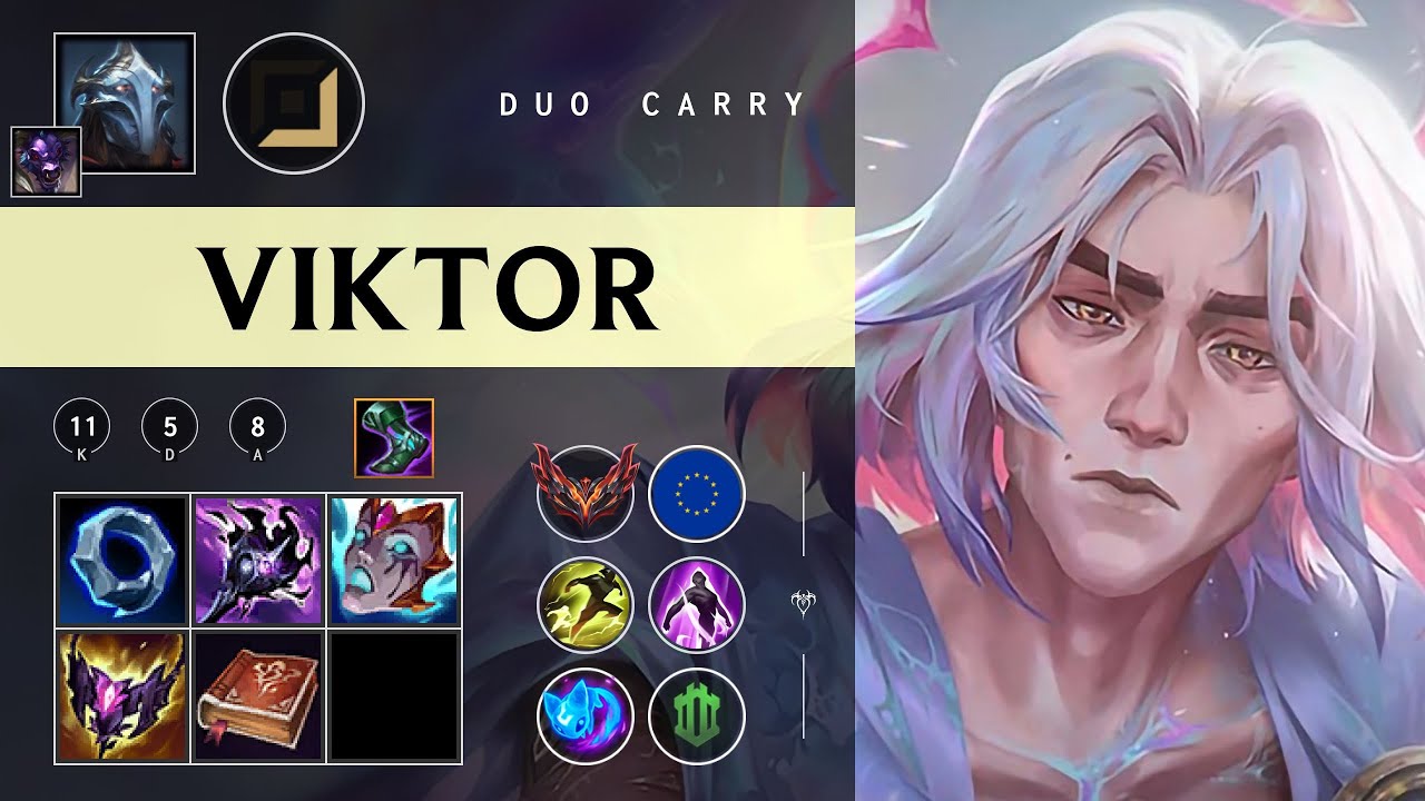 Viktor Carry vs Samira - EUW Grandmaster Patch 26.01