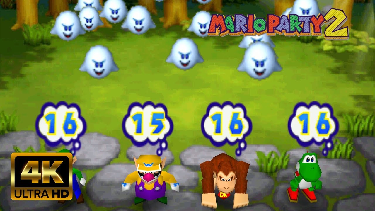 Mario Party 2 - Roll Call [All 3 Types] [4K]