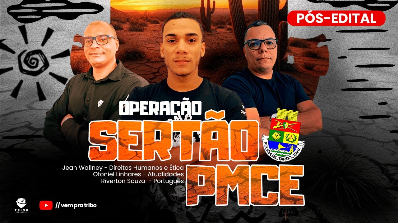 OPERAÇÃO SERTÃO PMCE - Vários professores.