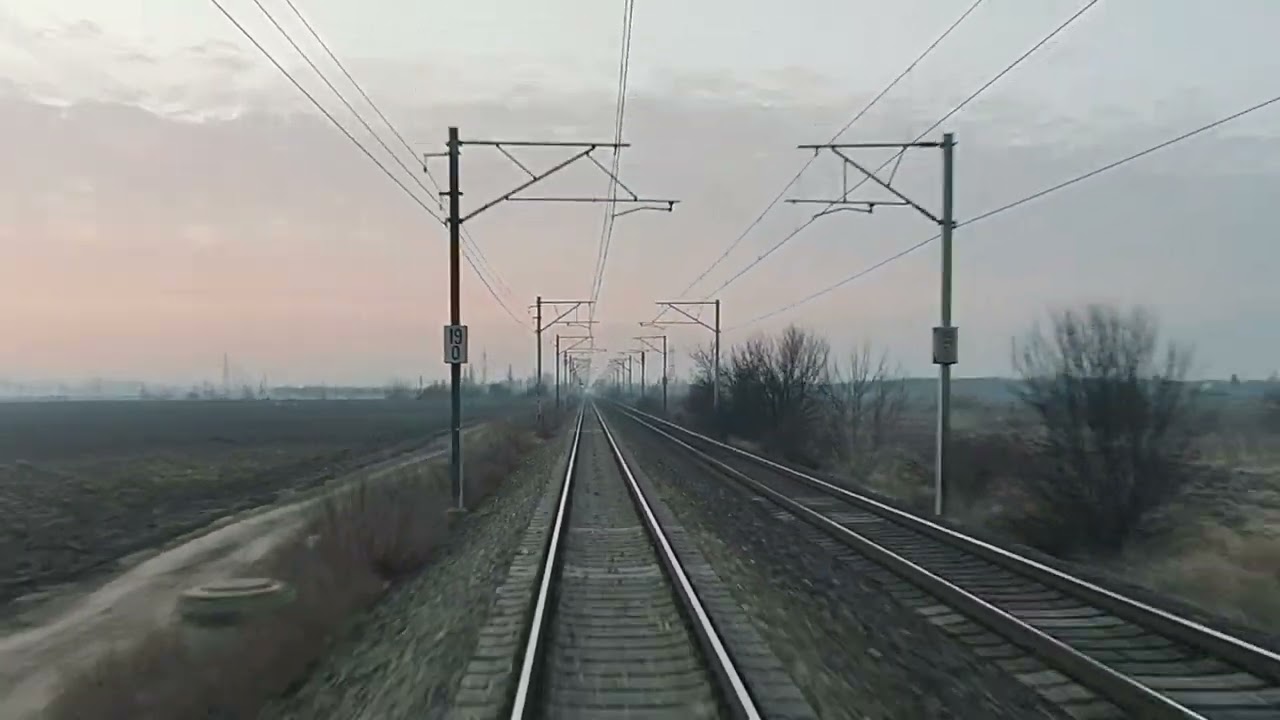 Train backview București - Sinaia | IR 1631