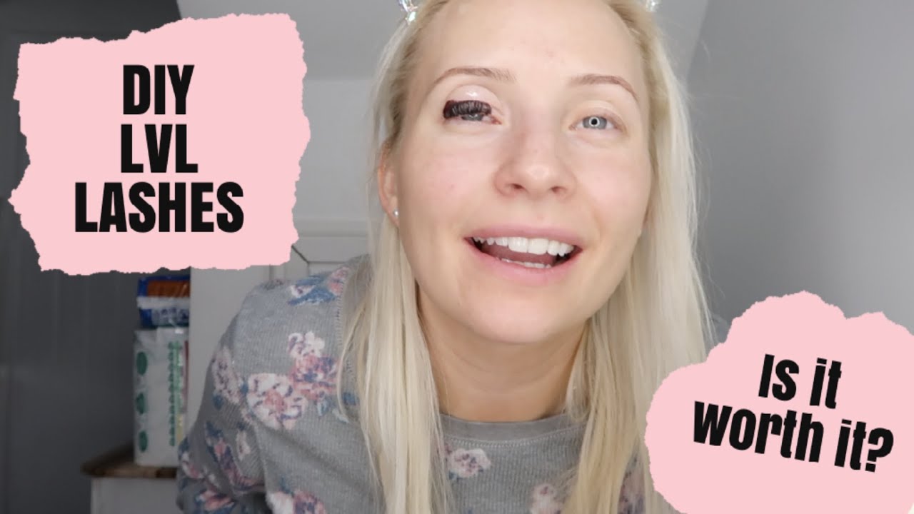 DIY LVL LASHES | SAVE MONEY | BUDGET BEAUTY | AMAZON PERM KIT | EYLURE TINT | BEING MRS DUDLEY