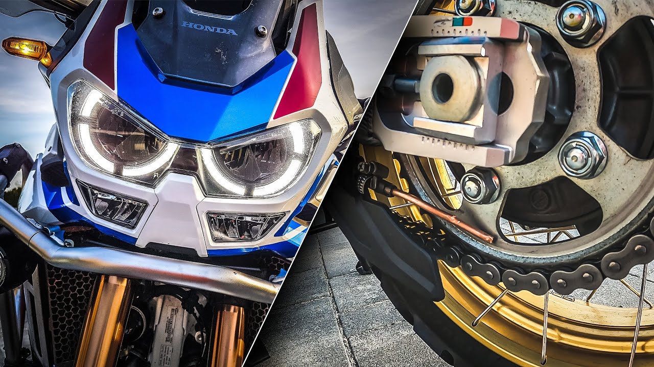 A simple chain oiler. Is it worth it. Not a Scottoiler. Honda Africa Twin Adventure Sports CRF 1100