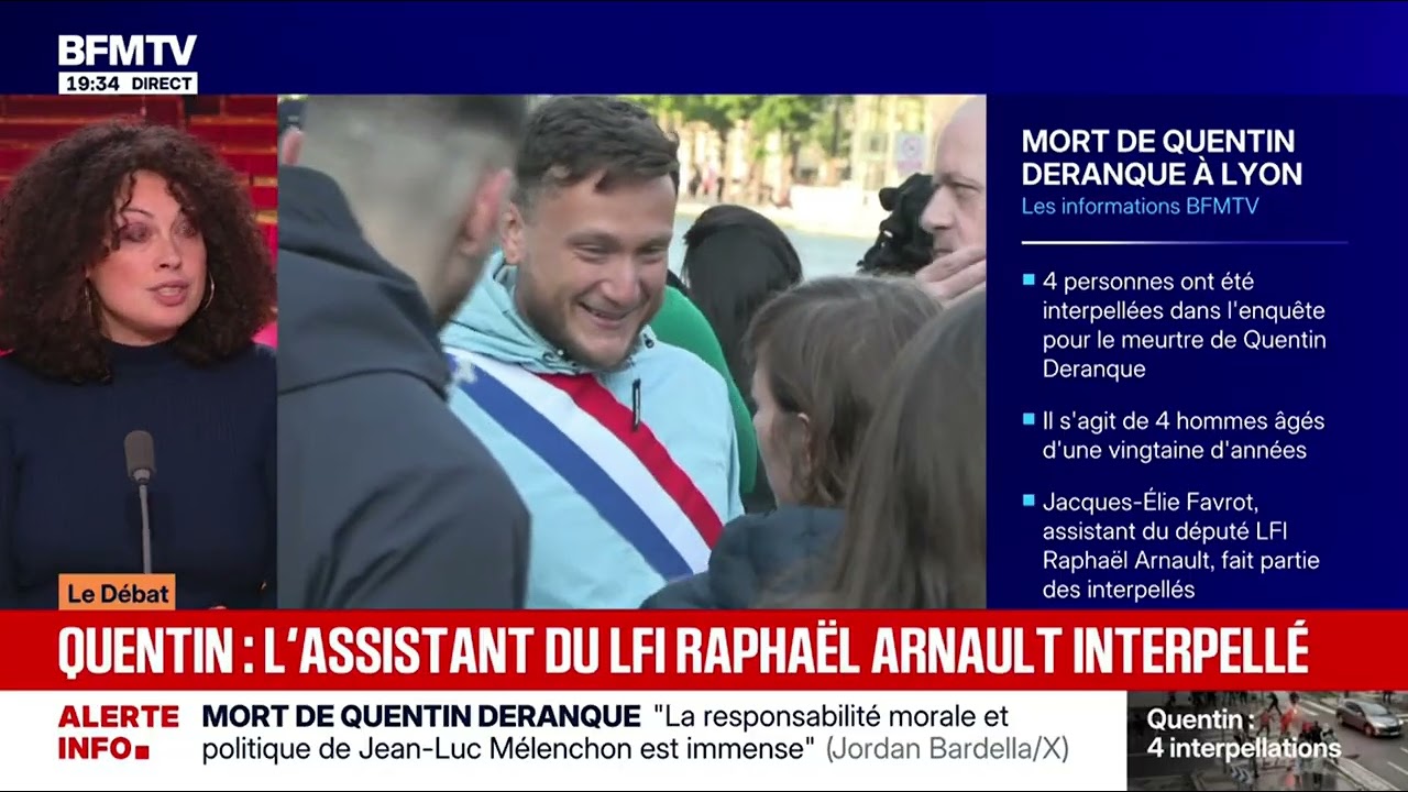 Jérôme Guedj invité du 60 min Fauvelle sur BFMTV