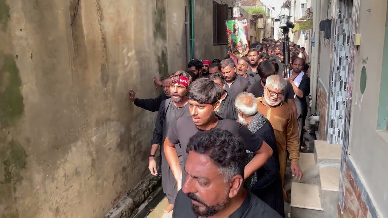 10th Muharram Jaloos 2025 || 2nd time Jaloos || Madina Syedan Gujrat.. 