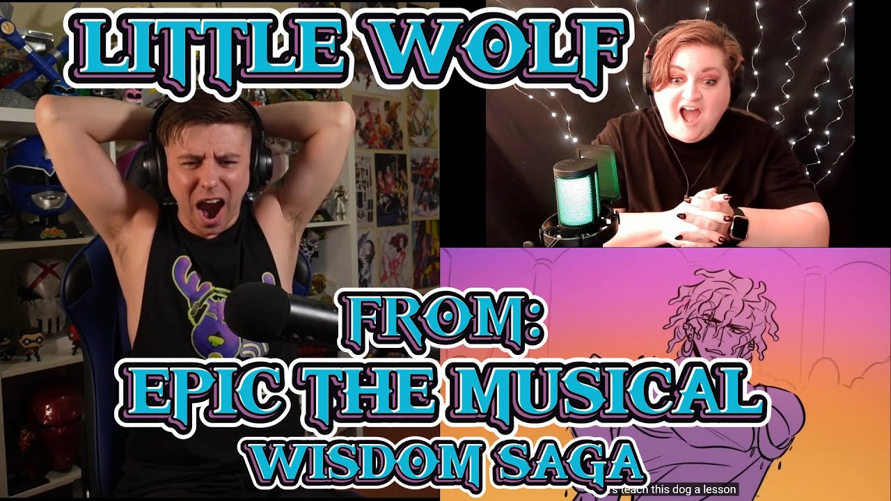 GET HIM TELEMACHUS!!!!!!!!!!!!! Blind reaction to EPIC: The Musical - Little Wolf