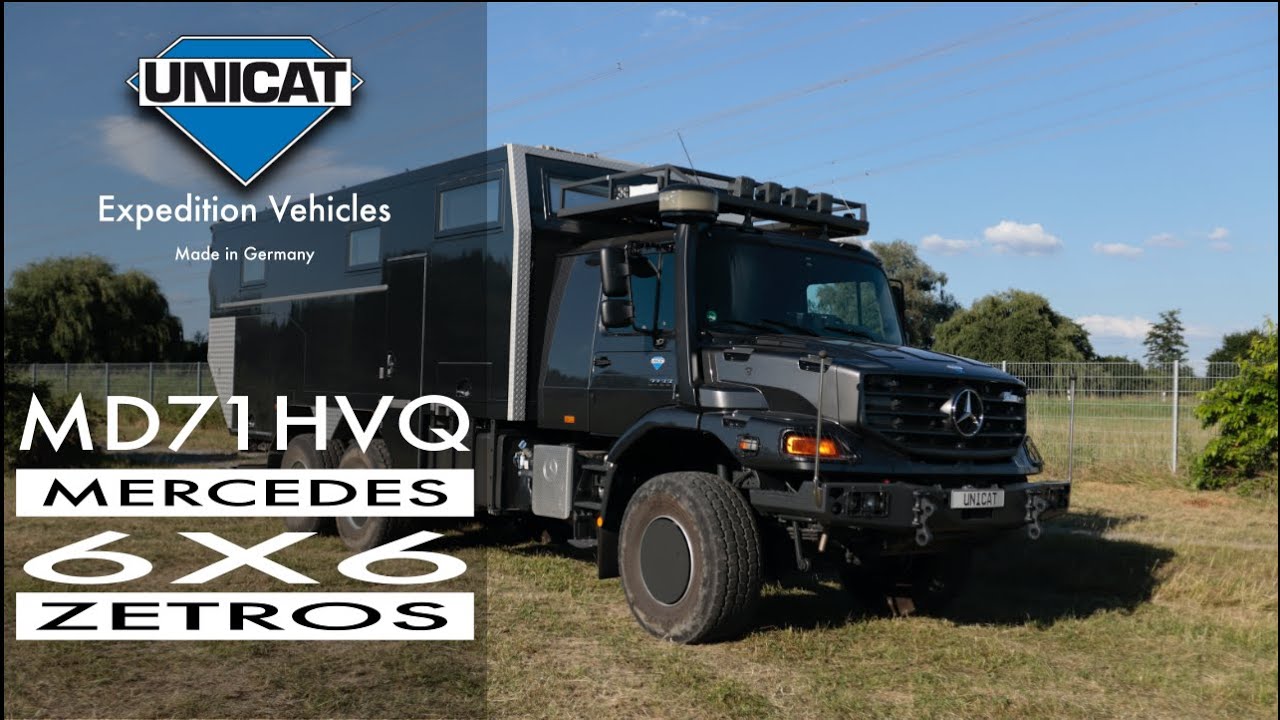 Экспедиционный автомобиль UNICAT MD71HVQ MB ZETROS 6X6