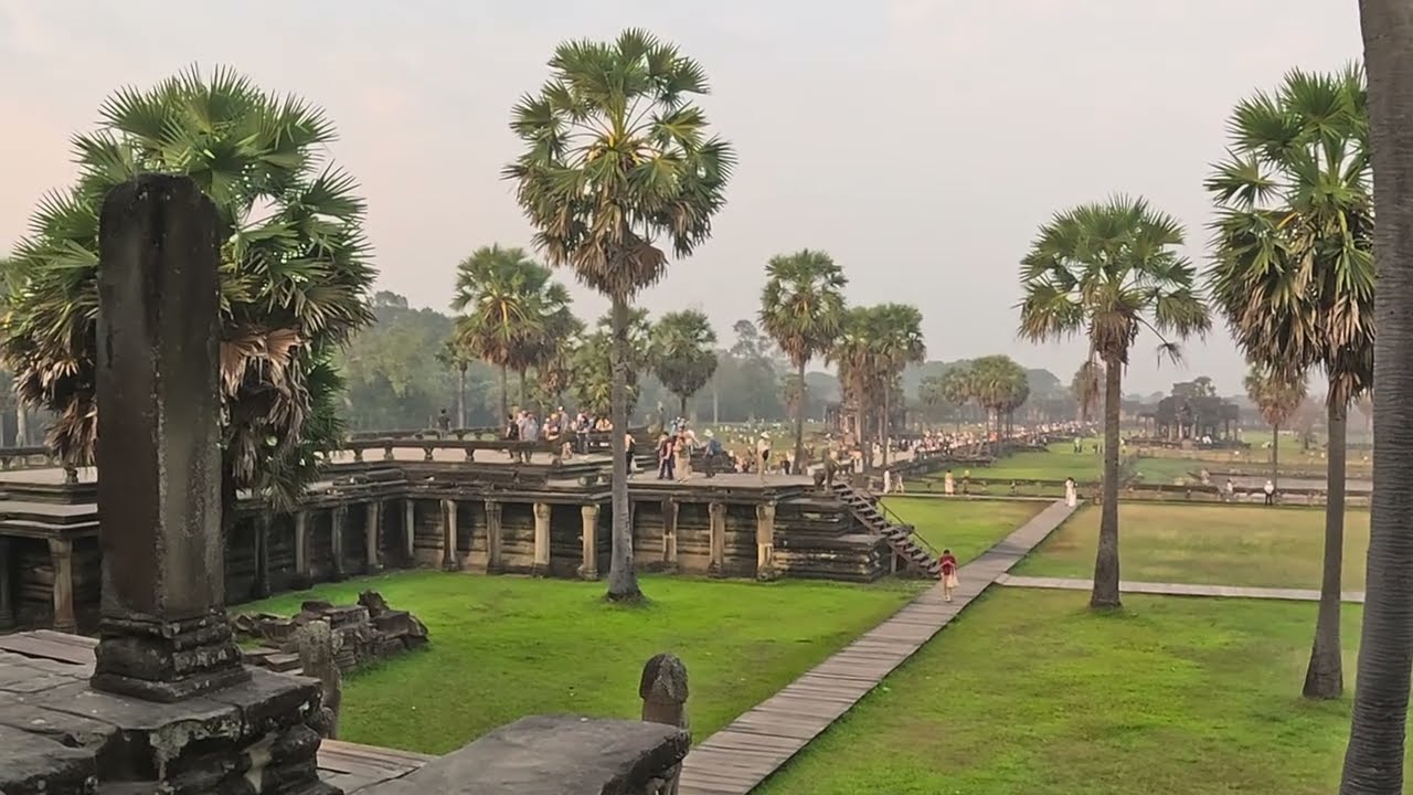 Bigger than the Pyramids?   #angkorwattemple #cambodia