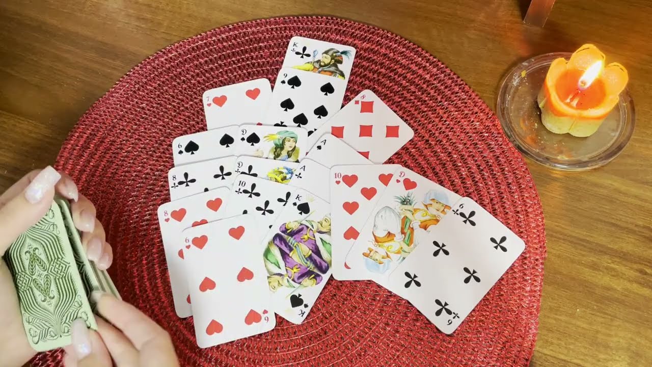 Крестовый король. Гадание на игральных картах