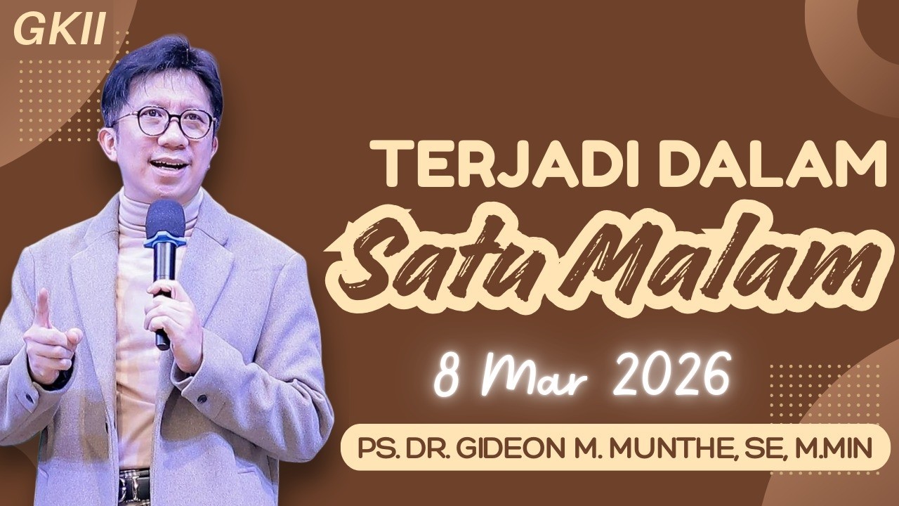 IBADAH RAYA UMUM I  | GKII PUSAT MEDAN | MINGGU, 8 MARET 2026