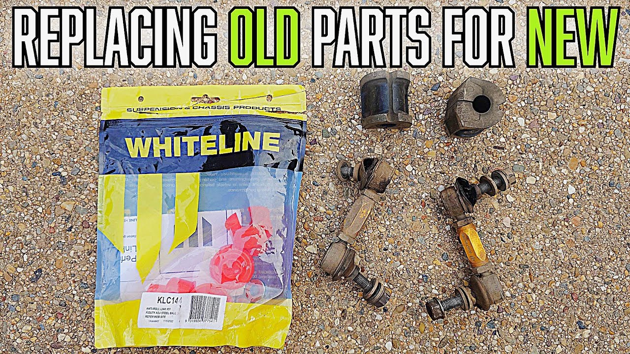 Adjustable Whiteline Sway Bar Links And OEM Bushes Subaru SH Forester 2008 2009 2010 2011 2012 2013
