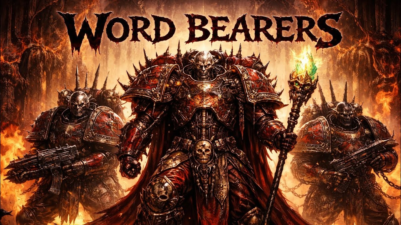 WORD BEARERS (OBSIDIAN PRODUCTION)(WARHAMMER 40K)(MUSIC)