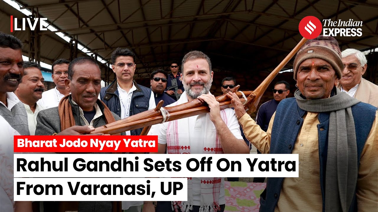 Bharat Jodo Nyay Yatra: Rahul Gandhi's Bharat Jodo Nyay Yatra Continues In Varanasi, UP