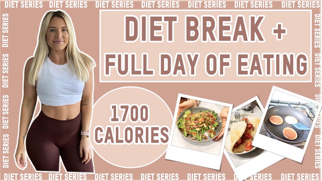 FULL DAY OF EATING 1700 CALORIES ON A DIET BREAK | [Diet series ep 6 pt 1]