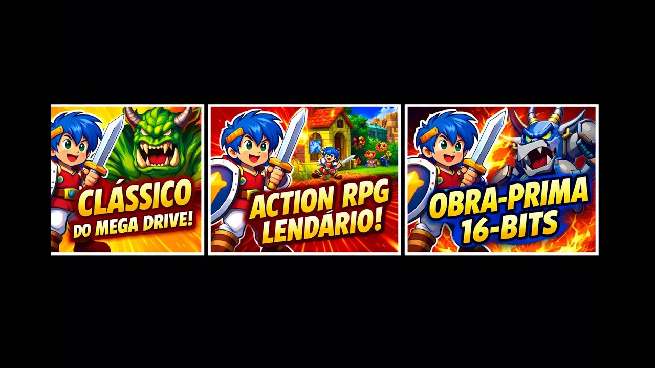 Wonder Boy in Monster World (Genesis) | Um dos MELHORES Action RPG dos 16 bits!