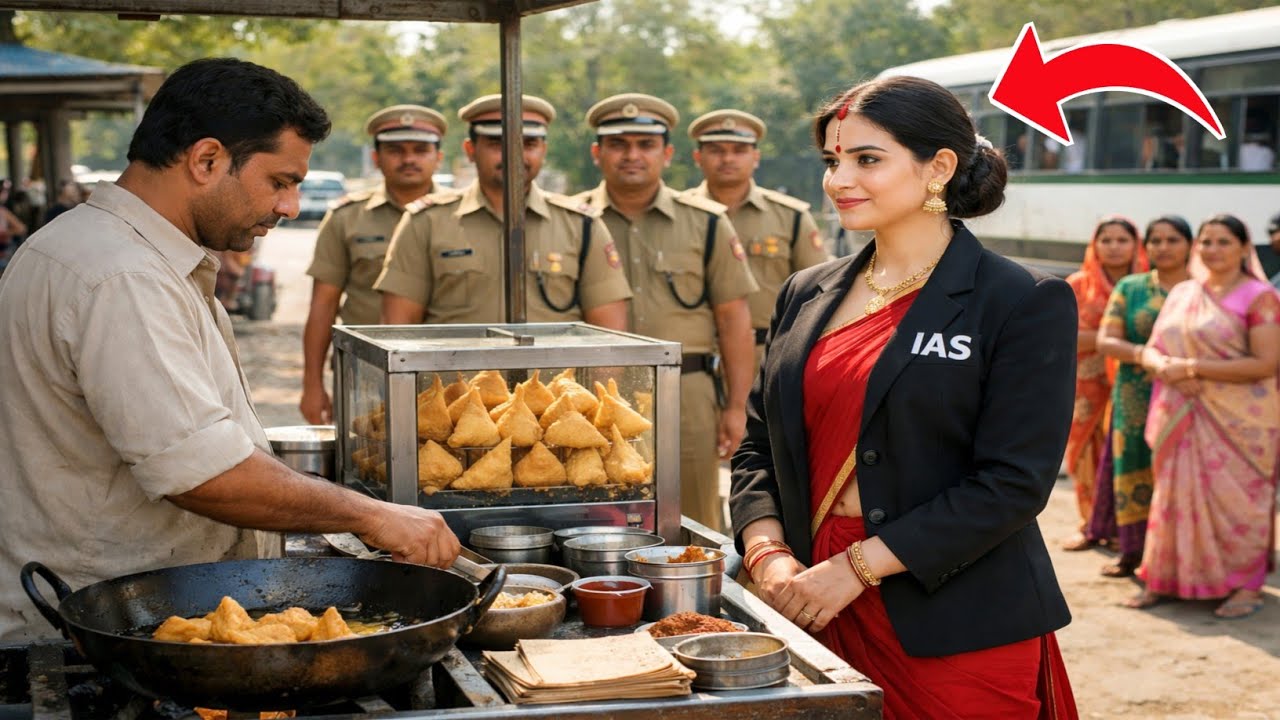 4 साल बाद पत्नी IAS बनकर लौटी , तो पति बस स्टॉप पर समोसे बनाता मिला , फिर आगे जो हुआ ...